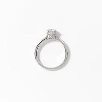 Lab Grown Diamond Promise Ring 14K White Gold (0.56 ct tw)