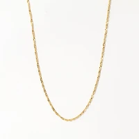 10K Yellow Gold 1.00mm Singapore Chain (18")