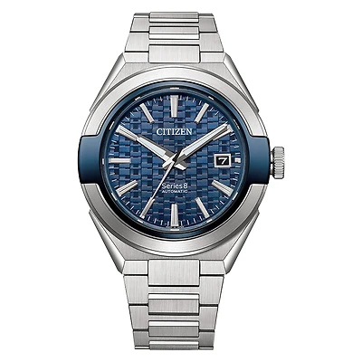 Citizen Series8 870 Blue Dial Stainless Steel Bracelet Automatic Watch