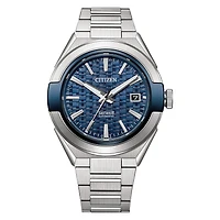 Citizen Series8 870 Blue Dial Stainless Steel Bracelet Automatic Watch