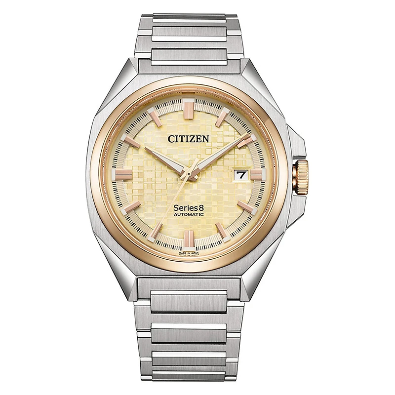 Citizen Series8 831 Champagne Dial Stainless Steel Bracelet Automatic