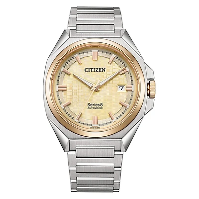 Citizen Series8 831 Champagne Dial Stainless Steel Bracelet Automatic
