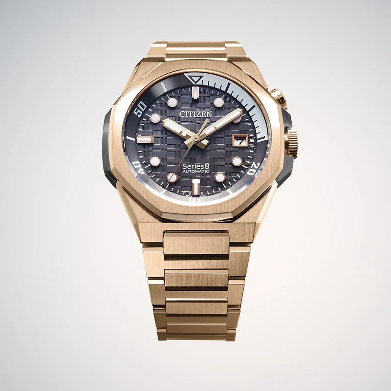 Citizen Series8 890 Gray Dial Stainless Steel Bracelet Automatic Watch