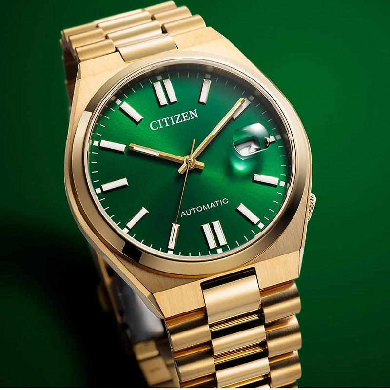 Citizen Automatic Tsuyosa Green Dial Watch | NJ0152-51X