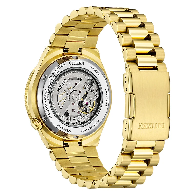 Citizen Tsuyosa Shore Green Dial Automatic Watch 40mm | NJ0232-53X