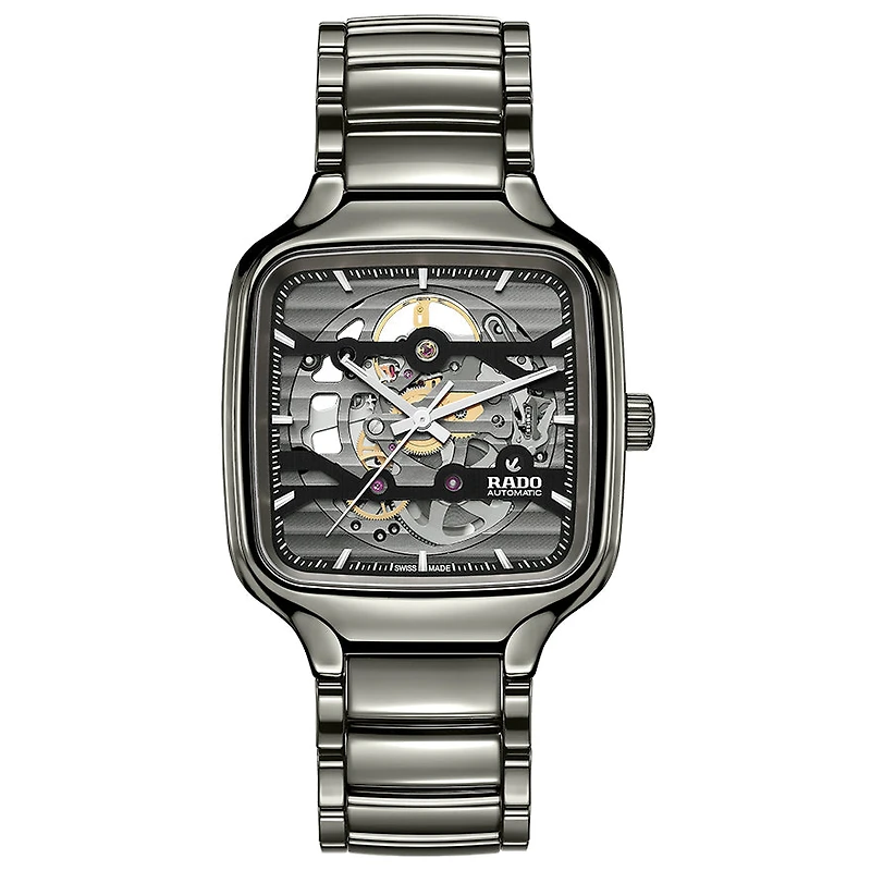 Rado True Square Automatic Skeleton Dial Watch |