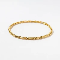3mm Milano Bracelet in 10K Yellow Gold - 7"