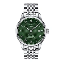 Tissot Le Locle Powermatic 80 Green Dial Watch | T0064071109300