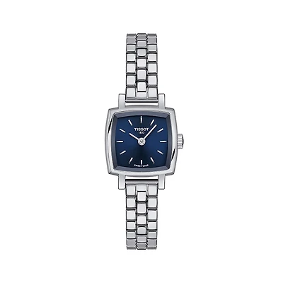 Tissot Lovely Square Blue Dial Ladies Watch | T0581091104101