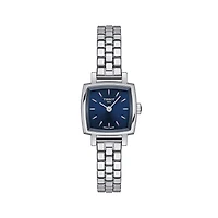 Tissot Lovely Square Blue Dial Ladies Watch | T0581091104101