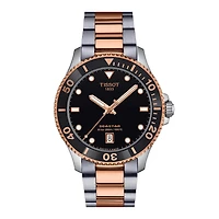 Tissot Seastar 1000 Quartz 40mm Black Dial Watch | T1204102205101