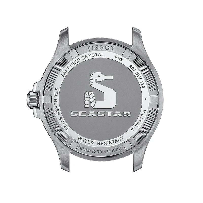 Tissot Seastar 1000 Quartz 40mm Black Dial Watch | T1204102205101