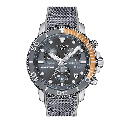 Tissot Seastar 1000 Chronograph Grey Dial | T1204171708101