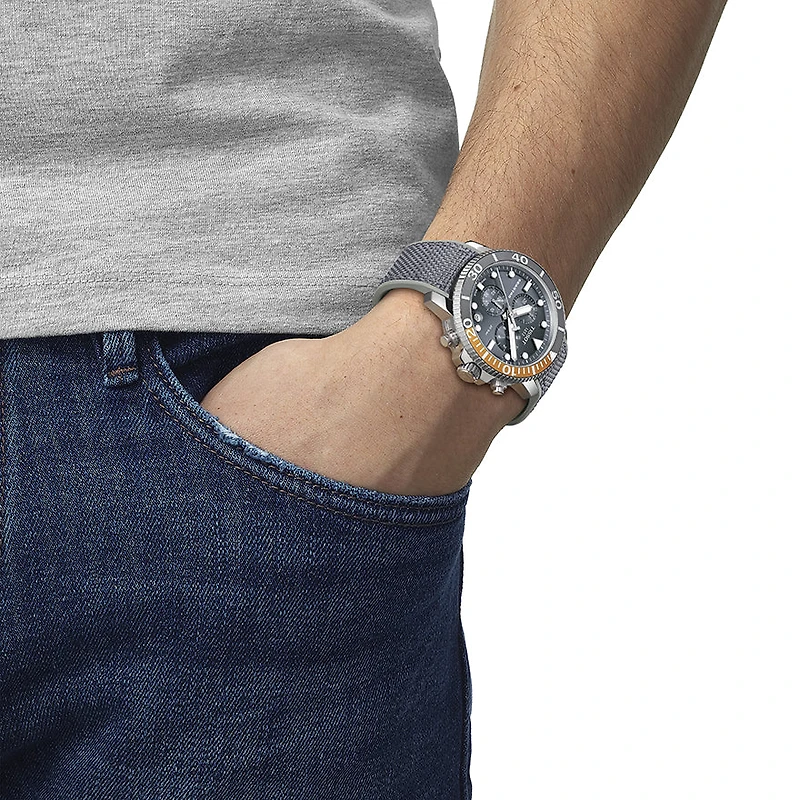 Tissot Seastar 1000 Chronograph Grey Dial | T1204171708101