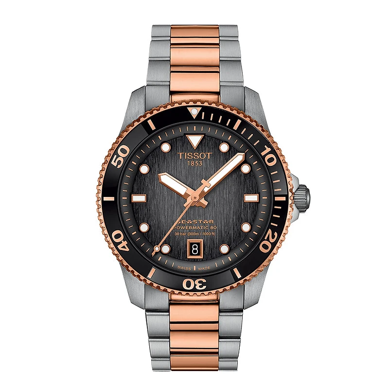 Tissot Seastar 1000 Powermatic 80 40mm Watch | T1208072205101