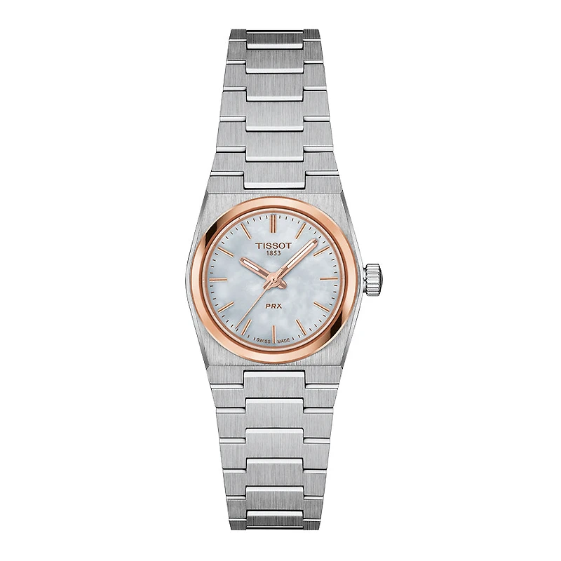 Tissot PRX 25mm Mother of Pearl Dial Watch | T1370102111100