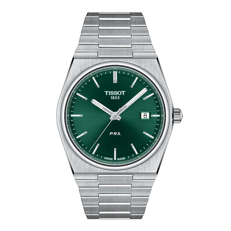 Tissot PRX 40mm Quartz Green Dial Watch | T1374101109100