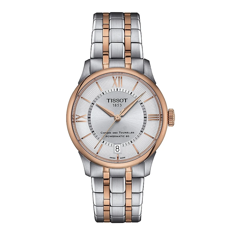 Tissot Chemin des Tourelles Powermatic 80 34mm Watch | T1392072203800