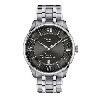 Tissot Chemin des Tourelles Powermatic 80 42mm Watch | T1394071106800