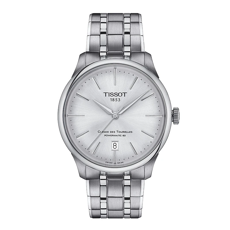 Tissot Chemin des Tourelles Powermatic 80 39mm Watch | T1398071103100