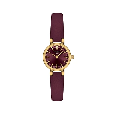 Tissot Lovely Round Purple Dial 19.5mm Watch | T1400093637100