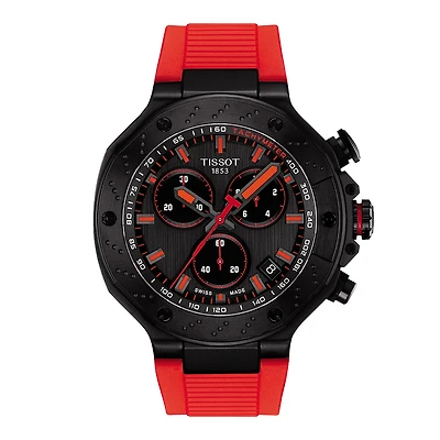 Tissot T-Race Chonograph Red Strap | T1414173706101