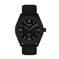 Tissot PRC 100 Solar 39mm Black Dial Watch | T1514223605100