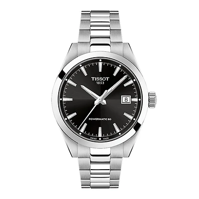 Tissot Gentleman Black Dial 38mm Watch | T1658071105100