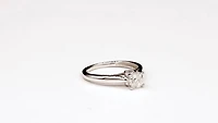 Diamond Engagement Ring 14K White Gold (0.80 ct tw)