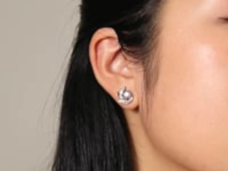 Diamond Jacket Earring in 10K White and Yellow Gold (0.42 ct tw)