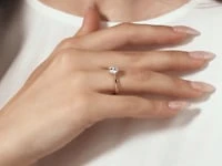 Canadian Diamond Solitaire Engagement Ring 14K Yellow Gold (1.00 ct