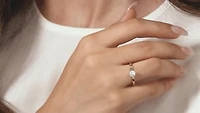 Canadian Diamond Solitaire Engagement Ring 14K Yellow Gold (0.50 ct