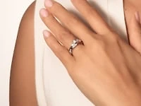 Diamond Mini Engagement Ring in 10K White Gold (0.50 ct tw)