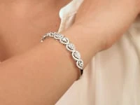 Diamond Bracelet in 14K White Gold (2.00 ct tw)