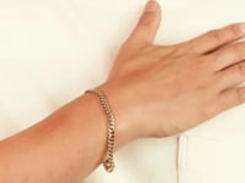 5mm Cuban Bracelet in 10K Italian Yellow Gold (8.5")