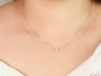 Butterfly Necklace in 10K Yellow Gold