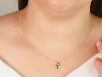 Heart Pendant in 14K Yellow Gold