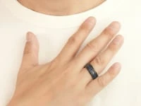 Men's 8mm Tungsten Ring - Size 10