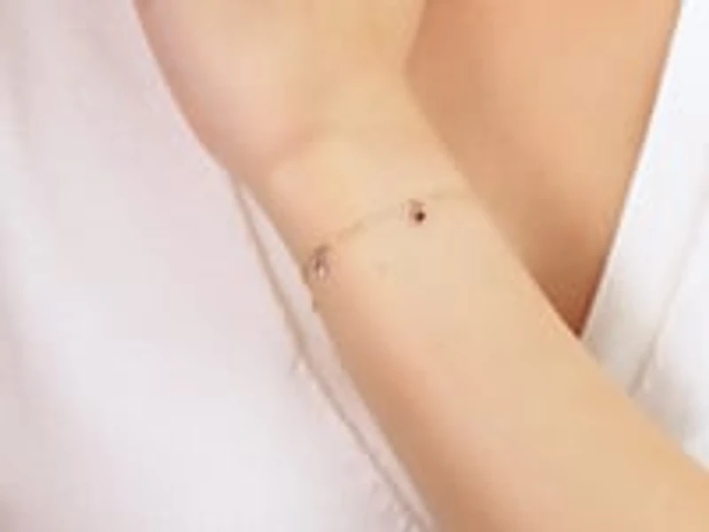 Star Bracelet in 10K Yellow Rose and White Gold