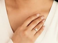 Diamond Engagement Ring 14K White Gold (1.00 ct tw)