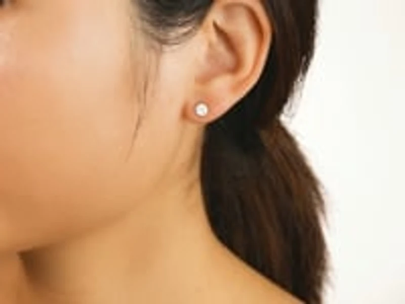 Lab Grown Diamond Stud Earrings in 10K Yellow Gold (0.50 ct tw)