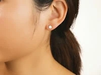 Lab Grown Diamond Stud Earrings in 10K Yellow Gold (0.50 ct tw)