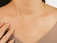 10K Italian Yellow Gold 1mm Round Cable Chain (18")