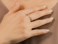 Diamond Wedding Band 10K Yellow Gold (0.25 ct tw)