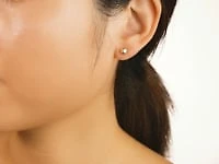 Ball Stud Earrings in 10K Yellow Gold