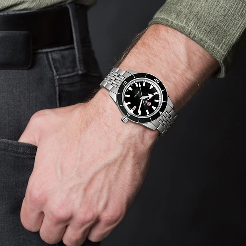 Rado Captain Cook Automatic Black Dial 42mm Men's Watch | R32505153