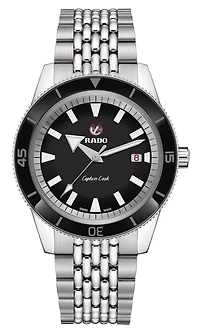Rado Captain Cook Automatic Black Dial 42mm Men's Watch | R32505153