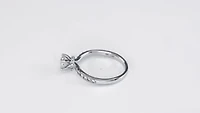 14K White Gold Engagement Ring (0.75ct tw)