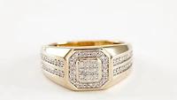 Gent’s Diamond Ring 10K Yellow Gold (0.50 ct tw)