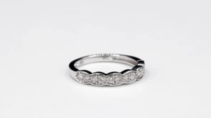 Diamond Anniversary Band 14K White Gold (0.40 ct tw)